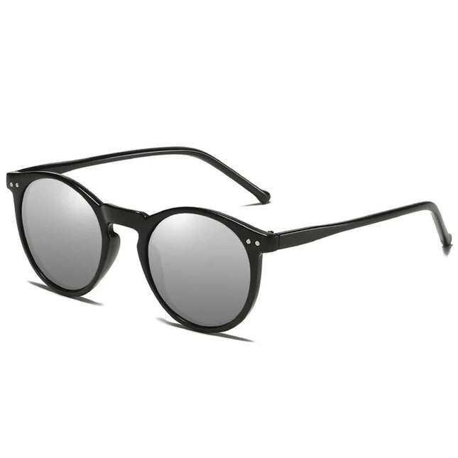 Lunettes de soleil polarisées rondes rétro 2024 UV400