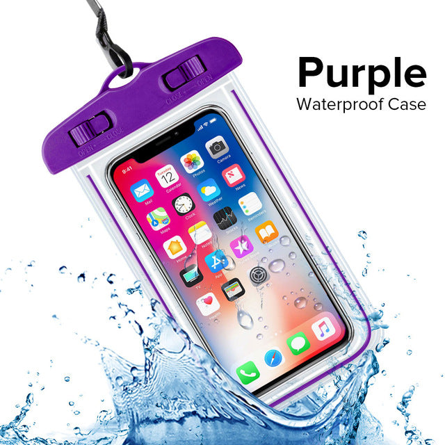 Funda universal impermeable para teléfono