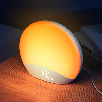 Sunrise Alarm Clock with Sound Machine & Nightlight – Wake Up Naturally with 26 Sleep Sounds