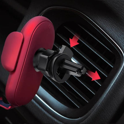 Soporte universal para coche, cargador inalámbrico, sensor inteligente, soporte para salida de aire