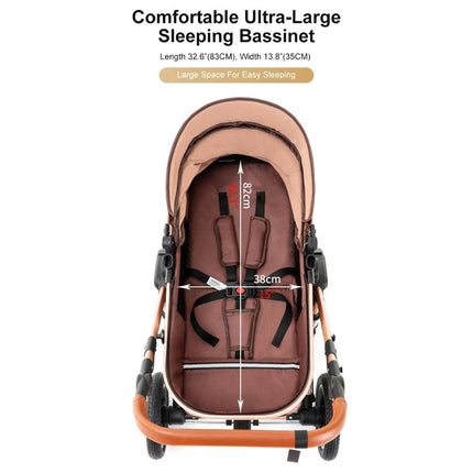 Poussette pour bébé Système de voyage Combo Siège auto