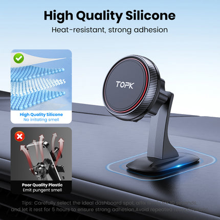 360° Adjustable Magnetic Car Phone Mount