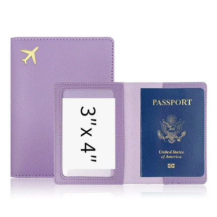 Couverture de passeport de voyage tendance