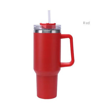 Stainless Steel Insulated Cup 40oz Straw Bingba - Wnkrs