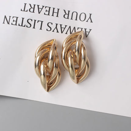 Geometric Statement Earrings