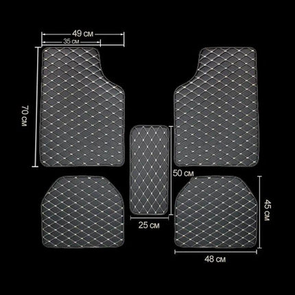 Universal PU Leather Car Floor Mats - Wnkrs