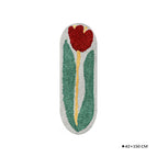 Tulipán verde primaveral / 420 mm x 1500 mm