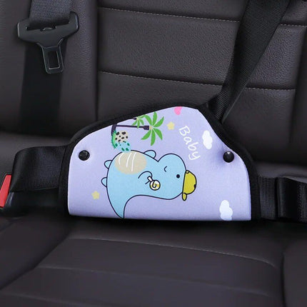 Kid's Comfort Car Seatbelt Protector with Cartoon Design - Wnkrs