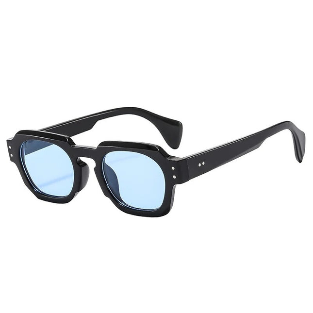 Gafas de sol cuadradas vintage con protección UV400