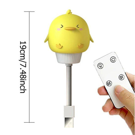 Adjustable Brightness Cartoon Night Light with Remote - Wnkrs