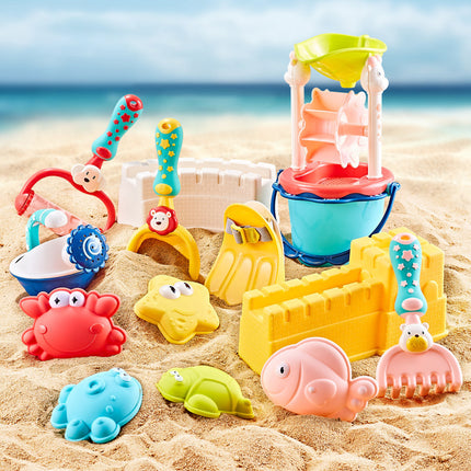 Juego de juguetes de playa coloridos para bebés