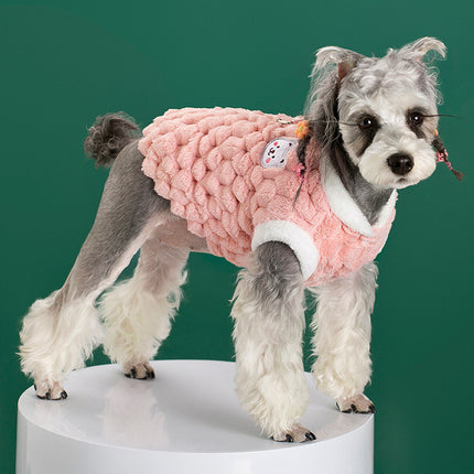 Gilet polaire chaud pour chien