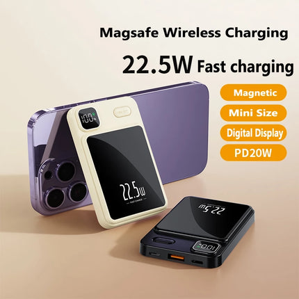 Chargeur sans fil magnétique Power Bank