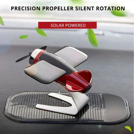 Solar Airplane Car Air Freshener – Transform Your Ride's Atmosphere