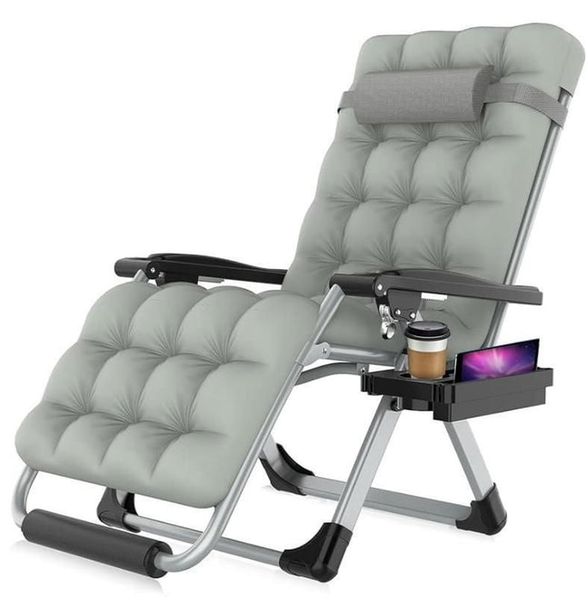 26In Zero Gravity Lounge Chair with Removable Cushion & Headrest - Wnkrs