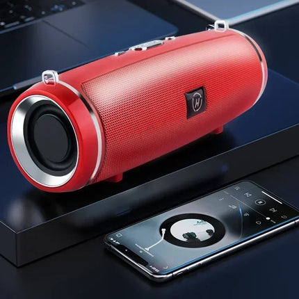 Altavoz Bluetooth portátil con sonido de alta fidelidad y diseño resistente al agua