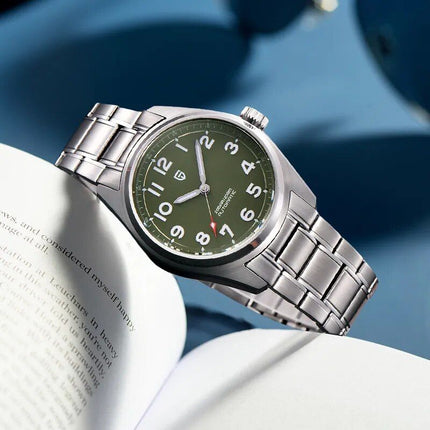 Luxury Men's 38MM Automatic Mechanical Watch - Wnkrs