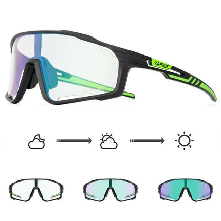 Dynamic Photochromic Cycling Sunglasses for All Outdoor Adventures - Wnkrs