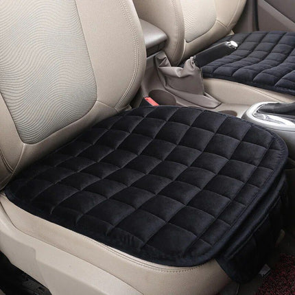 Universal Car Seat Cover: Warm, Anti-slip Cushion for Front & Rear Seats - Wnkrs