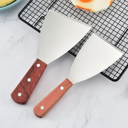 Spatule de cuisine large en acier inoxydable