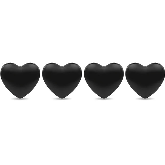 Heart Shaped 3D Metal Decal - Wnkrs