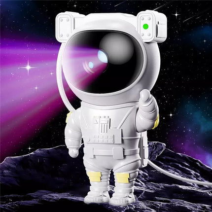 Starry Sky Astronaut Night Light Galaxy Projector Lamp with Remote Control and Timer - Wnkrs