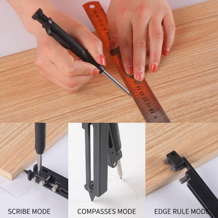 Aluminum Alloy Scribing Tool with Deep Hole Pencil - Wnkrs