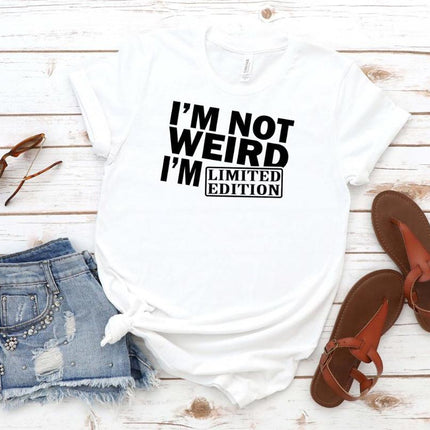 Women's T-Shirt with Letter Print - Wnkrs