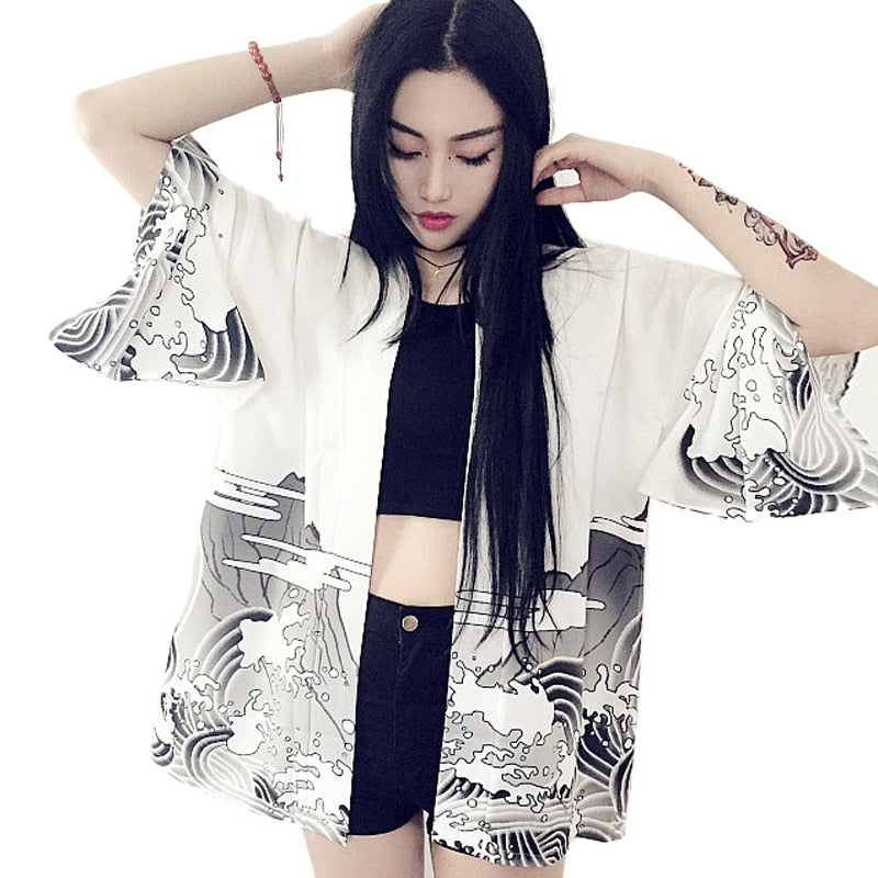 Women's Chinese Dragon Printed Jacket