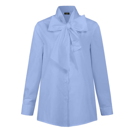 Women's Elegant Bowknot Blouse - Wnkrs