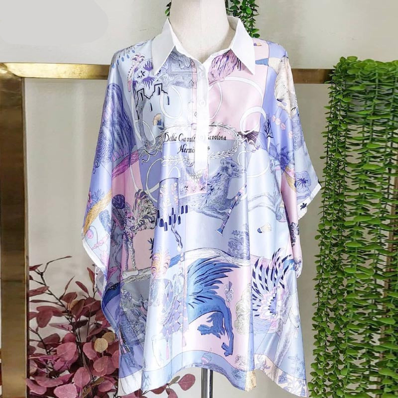 Women's Muslim Tunic with Stand Collar