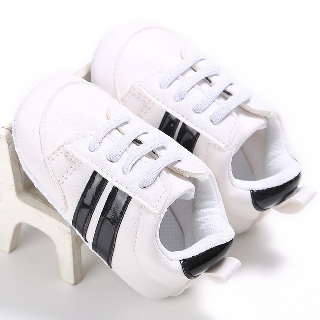 Cute Comfortable Soft Leather Baby Sneakers - Wnkrs