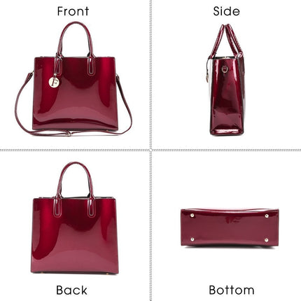 Women's Leather Top-Handle Bag - Wnkrs