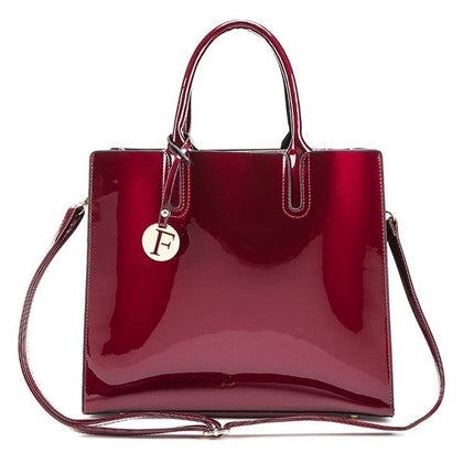 Women's Leather Top-Handle Bag - Wnkrs