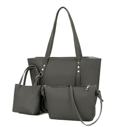 Women's Soft Leather Shoulder Handbag - Wnkrs