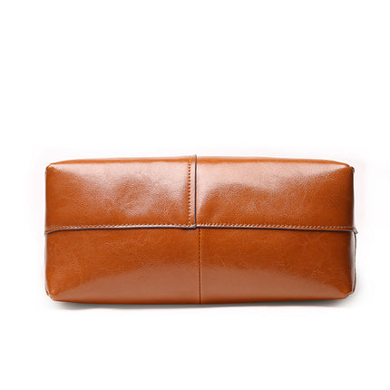 Women's Glance Leather Stitched Strap Shoulder Bag - Wnkrs