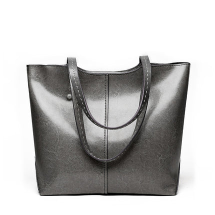 Women's Glance Leather Stitched Strap Shoulder Bag - Wnkrs