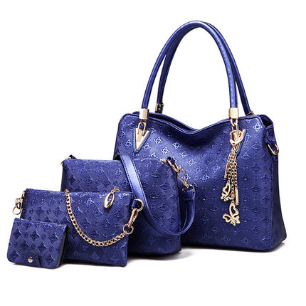 Set of 3 Matching Bags for Women with Wallet Accessory - Wnkrs