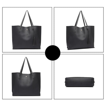 Soft Leather Tote Bag - Wnkrs