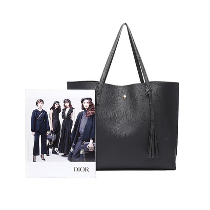 Soft Leather Tote Bag - Wnkrs