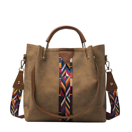Women's Ethnic Patterned Shoulder Bag - Wnkrs