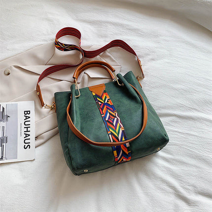 Women's Ethnic Patterned Shoulder Bag - Wnkrs
