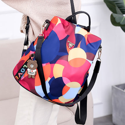 Women's Colorful Anti-Theft Backpack - Wnkrs