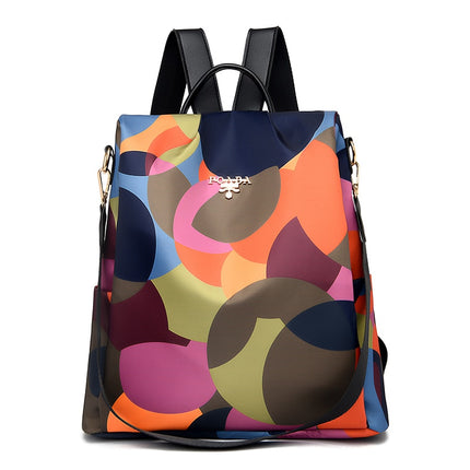 Women's Colorful Anti-Theft Backpack - Wnkrs