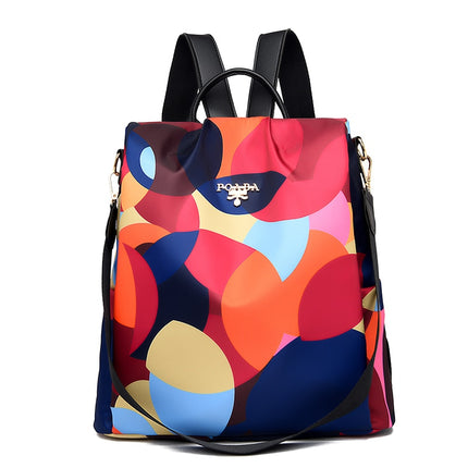 Women's Colorful Anti-Theft Backpack - Wnkrs