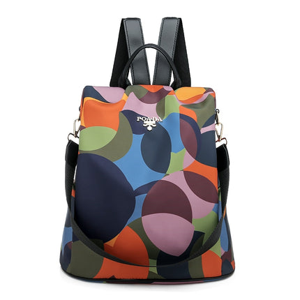 Women's Colorful Anti-Theft Backpack - Wnkrs