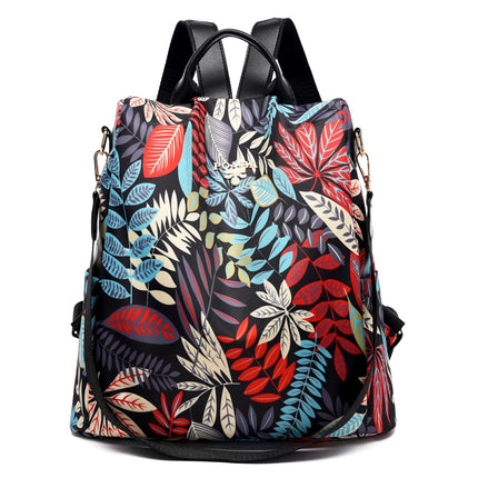 Women's Colorful Anti-Theft Backpack - Wnkrs