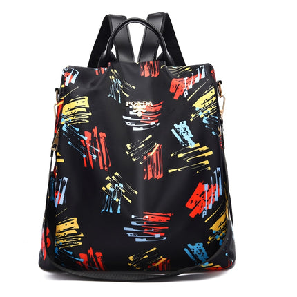 Women's Colorful Anti-Theft Backpack - Wnkrs