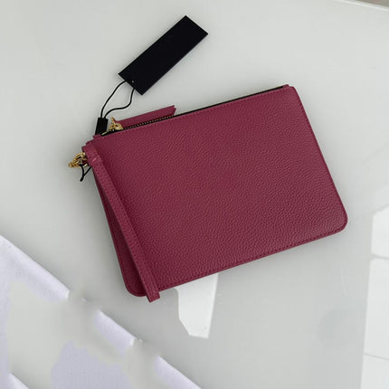 Women's Flat Leather Evening Clutch - Wnkrs