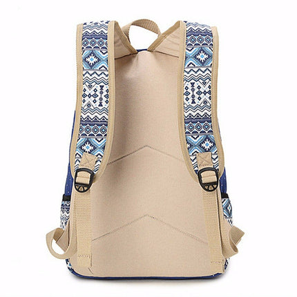 Ethnic Style Colorful Women's Canvas Backpack - Wnkrs